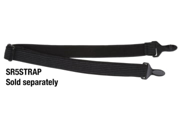 Image of MCR Safety Swagger SR5 Foam Lined Safety Glasses, MAX6 Anti-Fog Lenses, Clear, One Size, SR520PF