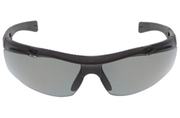 Image of MCR Safety Tier1 T122 Tactical Gear Safety Glasses, Matte Black Frame, Grey MAX6 Superior Anti-Fog Lens, One Size, T12212P