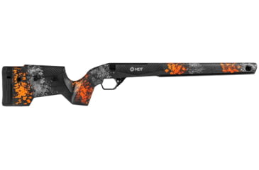 Image of MDT CRBN Hunter Kit Chassis Base, Right Hand, Hunter Orange and Grey, 114481-HOG