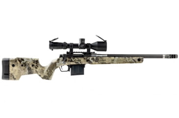 Image of MDT CRBN Rifle Stock with Precision Bottom Metal, Remington700, SA, RH, Fixed, ARCA, Veil West River, 114482-VWR