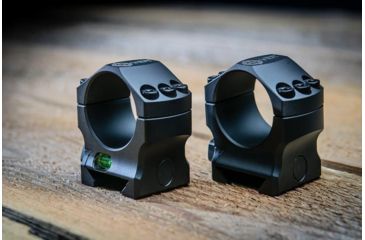 Image of MDT Elite Scope Rings, Medium, Black, 35mm, 104100-BLK