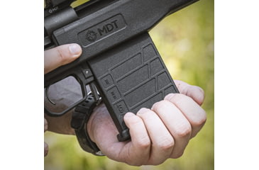 Image of MDT Field Stock Chassis, Ruger American, Short Action, Right Hand, Black, 106232-BLK