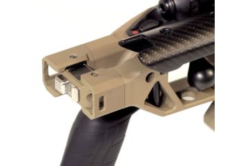 Image of MDT Folding Skeleton Rifle Stock for ESS Chassis, FDE 103452-FDE
