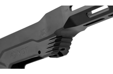 Image of MDT LSS-XL Gen2 Chassis, Howa 1500/Weatherby Vanguard, Short Action, Fixed Stock Interface, M-LOK, Black, 103363-BLK
