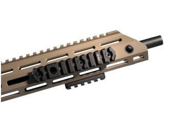 Image of MDT M-LOK Picatinny Rail, 5 Slots, 2.5 inch, Black 103150-BLK