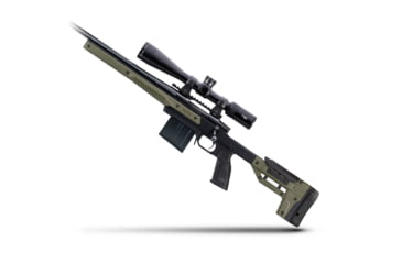 Image of MDT Oryx Sportsman Rifle Chassis System, Tikka T3, Short Action, Left Hand, Olive Green, 106352-ODG