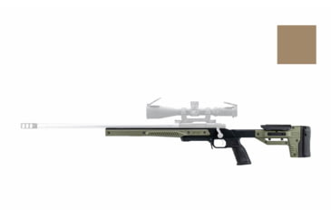 Image of MDT Savage Oryx Rifle Chassis, Short Action, Left Hand, Flat Dark Earth, 109690-FDE
