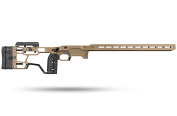 Image of MDT Remington 700 ACC Elite Chassis System, Long Action, Right Hand, Flat Dark Earth, 106828-FDE