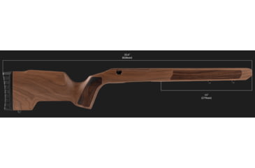 Image of MDT TIMBR Core Precision Chassis Kit, Remington 700 Short Action, Right Hand, Walnut, 116107-WNT