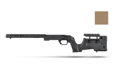 Image of MDT XRS Savage Rifle Chassis, Short Action, Left Hand, Flat Dark Earth, 104936-FDE