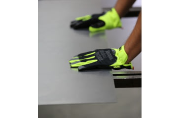 Image of Mechanix Wear FastFit D4-360 Hi-Viz Gloves - Mens, High Visibility Yellow, Medium, SFF-X91-009