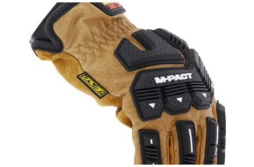 Image of Mechanix Wear M-Pact Leather Driver Cut Resistant Gloves - Mens, Tan, Small, LDMP-C75-008