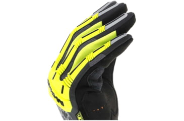 Image of Mechanix Wear M-Pact Open Cuff E5 Cut Resistant Gloves - Mens, Flourescent Yellow, Small, SMC-C91-008