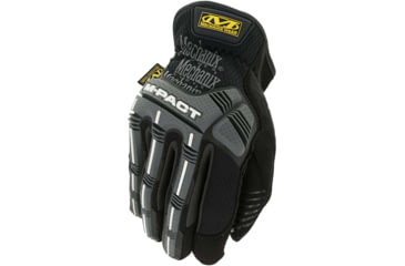 Image of Mechanix Wear M-Pact Open Cuff Gloves - Mens, Black/Grey, Small, MPC-58-008