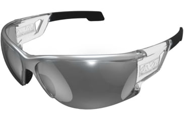 Image of Mechanix Wear Type-N Safety Glasses, Black Frame with Silver Lens VNS-11AD-PU