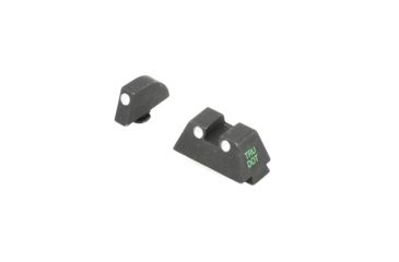 Image of Meprolight Glock 9 mm/357 Sig/40 SW/45 GAP Green/Orange Fixed Set TD, ML10224SUPO