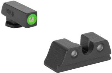 Image of Meprolight Hyper-Bright Taurus Gx4, Black Green Ring, 465013111, 465013111