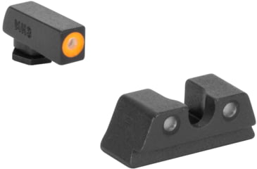 Image of Meprolight Hyper-Bright Taurus Gx4, Black Orange Ring, 465013131, 465013131