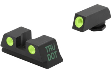 Image of Meprolight IWI Masada Fixed Self-Illuminated Pistol Sights Set, Green, 0195873101