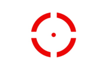 Image of Meprolight M22 1x28mm Reflex Sight, Bullseye Reticle, Black, 56223000