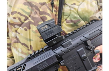 Image of Meprolight MCO PRO Reflex Red Dot Sight, 1x, 2/68 MOA Speed Ring, Black, 901142372