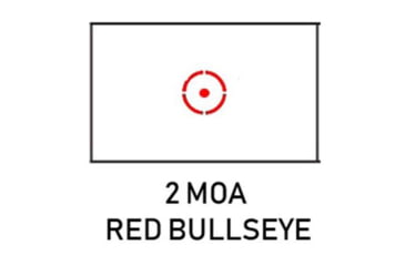 Image of Meprolight MEPRO Pro V2 Red Dot Sight, Red Bullseye Reticle, Black, ML5685016