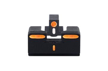 Image of Meprolight R4E Optimized Duty Sight Set, Full Size, Glock Only, Orange Front/Orange Rear, ML12224 O/O, 122243901