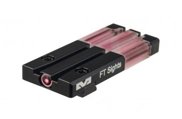 Image of Meprolight FT Bullseye Tritium Self-Illuminated Front Night Sight, Glock, Red Circle-Dot, 0631013408