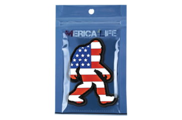 Image of Merica Life BigFoot US Flag Patch, 2 x 3, BF-USF