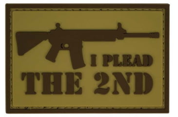 Image of Merica Life I Plead the 2nd Patch, 3 x 2, PT2