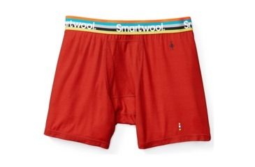 Image of Smartwool Merino 150 Pattern Boxer Brief Mens, Tandoori Orange, XXL, SW014012823-XXL