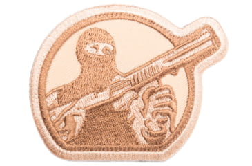 Image of Mesa Tactical Embroidered Patch, Guy Logo, Desert Tan, 95490