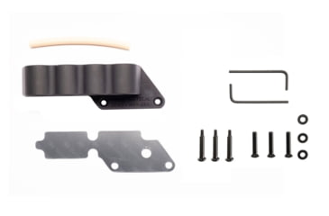 Image of Mesa Tactical SureShell Aluminum Carrier for Remington V3, 4-Shell, 12 Gauge, Black, 95880