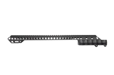 Image of Mesa Tactical SureShell Polymer Carrier and Fallon Rail for Rem 870 Tac-14, 6-Shell, 12-GA, 18 in, Black, 93060