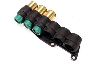 Image of Mesa Tactical SureShell Polymer Carrier for Remington, 12-GA, Black, 6-Shell, 94740