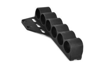 Image of Mesa Tactical SureShell Side Mount Shell Carrier, Black, 6-Shell, Right Side, 12-Gauge, for Urbino Riser 90150
