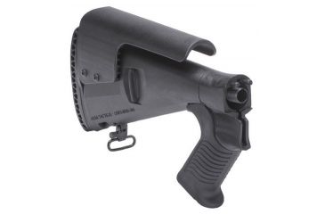 Image of Mesa Tactical Urbino Pistol Grip Stock for Mossberg 930, Riser, Standard Butt, 12-GA, Black, 12.5in, LoP, 94690