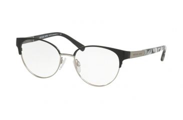 Image of Michael Kors ADELAIDE IV MK3010 Bifocal Prescription Eyeglasses 1077-51 - Satin Black/Silver Frame