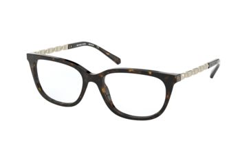Image of Michael Kors MEXICO CITY MK4065 Progressive Prescription Eyeglasses, 52mm, Dark Tortoise, MK4065-3006-52-PRO