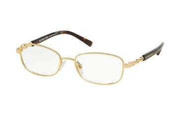 Image of Michael Kors SABINA VI MK7007 Bifocal Prescription Eyeglasses 1024-51 - Gold Frame