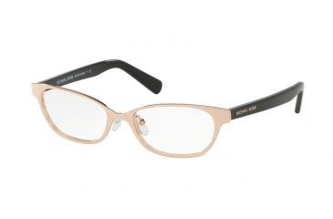 Image of Michael Kors SYBIL MK3014 Bifocal Prescription Eyeglasses 1152-50 - Rose Gold Frame
