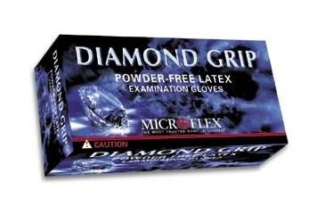 Image of Microflex Diamond Grip Latex Gloves, Microflex MF-300-XL X-Large