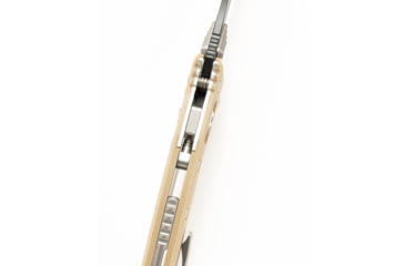 Image of Microtech Amphibian Ram-Lok Black P/S G-10 3.875in Folding Knife, Tan, 137RL-2FLGTTA