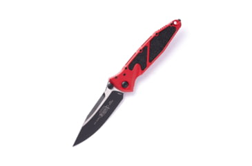 Image of Microtech Socom Elite S/E-M Standard 4in Folding Knife, Manual Folder, Red/Black, 160-1RD