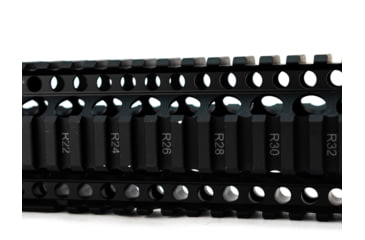 Image of Midwest Industries 10in Combat Rail T-Series One Piece Free Float Handguard, Black, MI-CRT-10.0