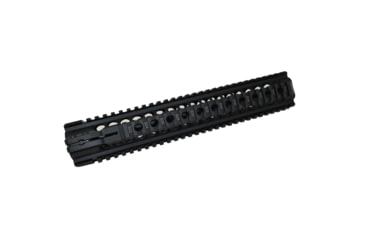 Image of Midwest Industries 12.65in Combat Rail T-Series One Piece Free Float Handguard, Black, MI-CRT-12.625