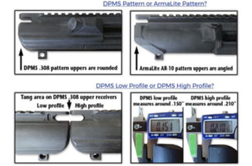 Image of Midwest Industries CRM HD 308 High Combat Rail AR-10 M-LOK Handguard, 13.5in, MI-CRMHD-308L-13.5