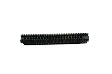 Image of Midwest Industries 15in Combat Rail T-Series One Piece Free Float Handguard, Black, MI-CRT-15.0