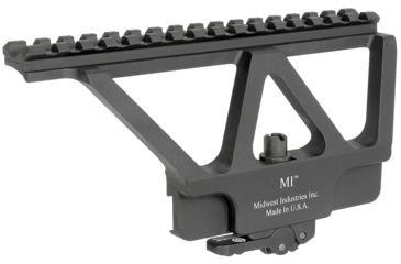 Image of Midwest Industries AK-47 Railed Scope Mount, 6.75in., Black MI-AKSM