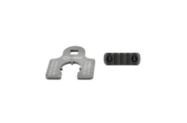 Image of Midwest Industries AR-15 Free Float 1-Piece Handguard, 10.5 inch Combat Rail, Black, Medium, MI-CRM-10.50
